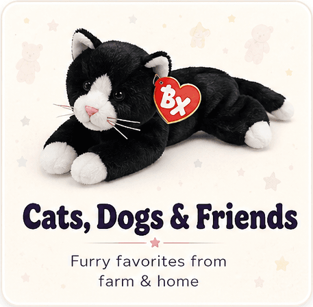 Cats, Dogs & Friends collection — furry favorites from farm and home