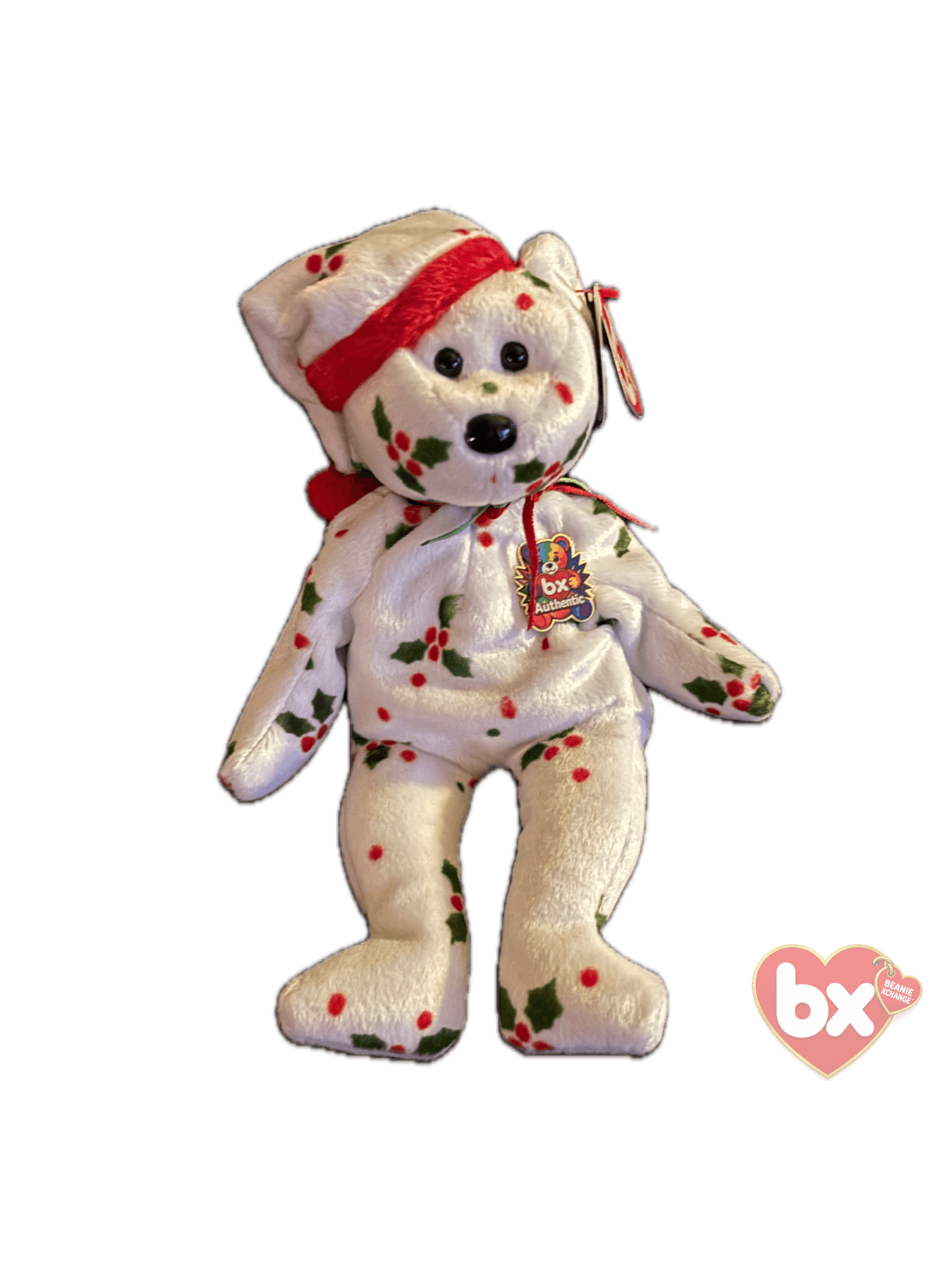 Holiday Teddy — Ty Beanie Baby (photo 1)