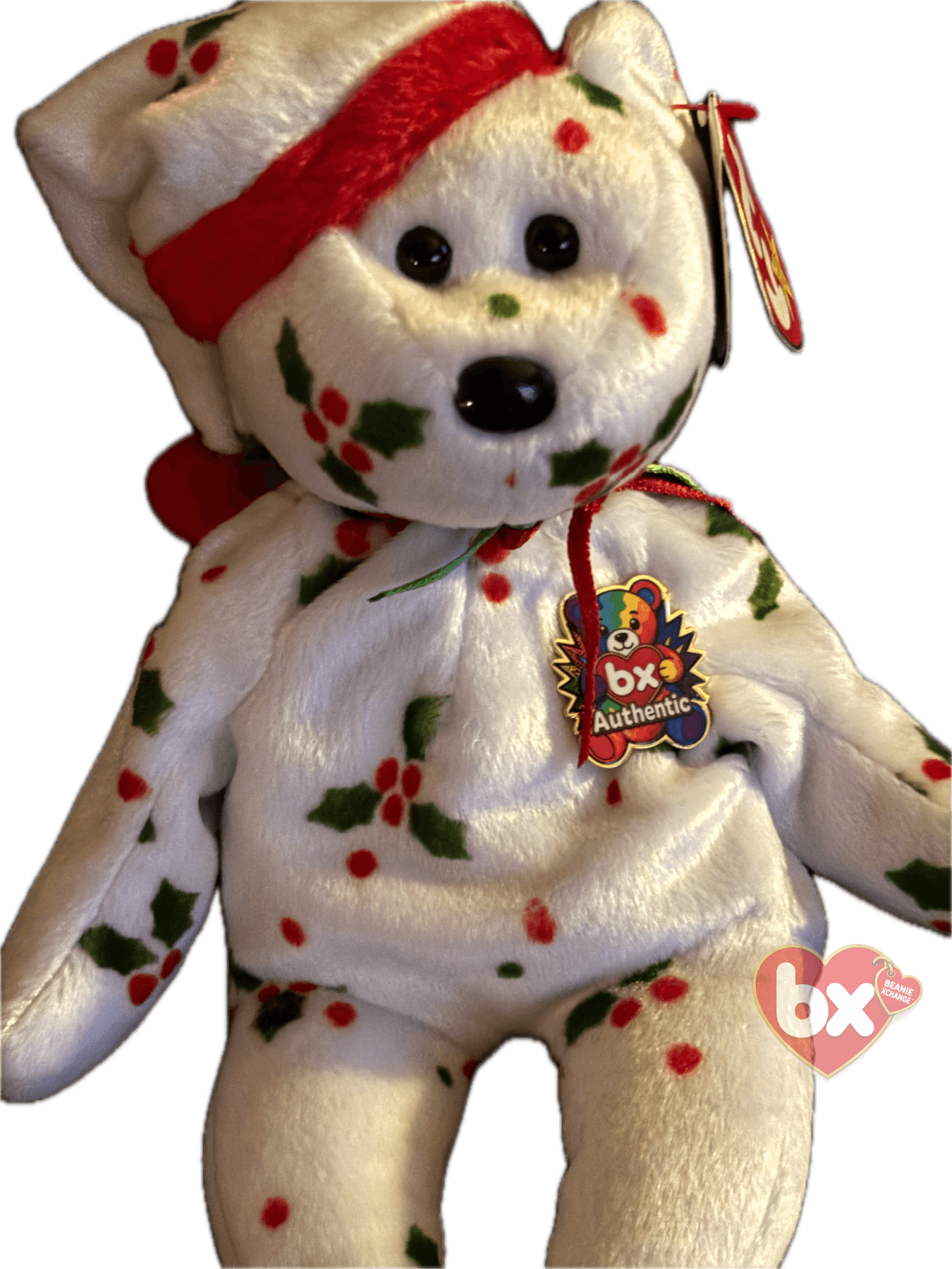 Holiday Teddy — Ty Beanie Baby (photo 2)
