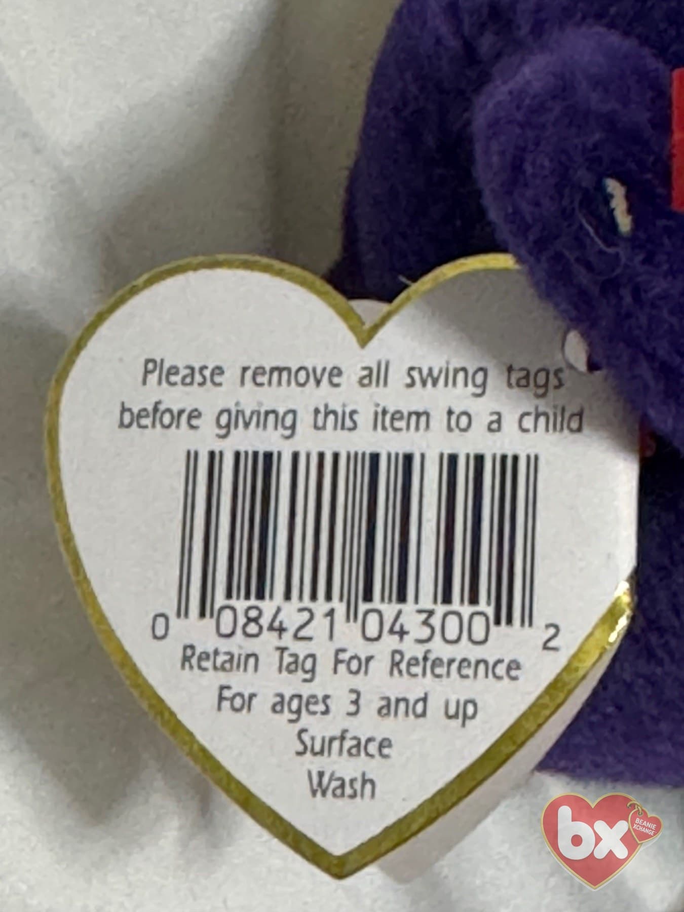 1997 Princess Diana Tribute Beanie Baby (photo 5)
