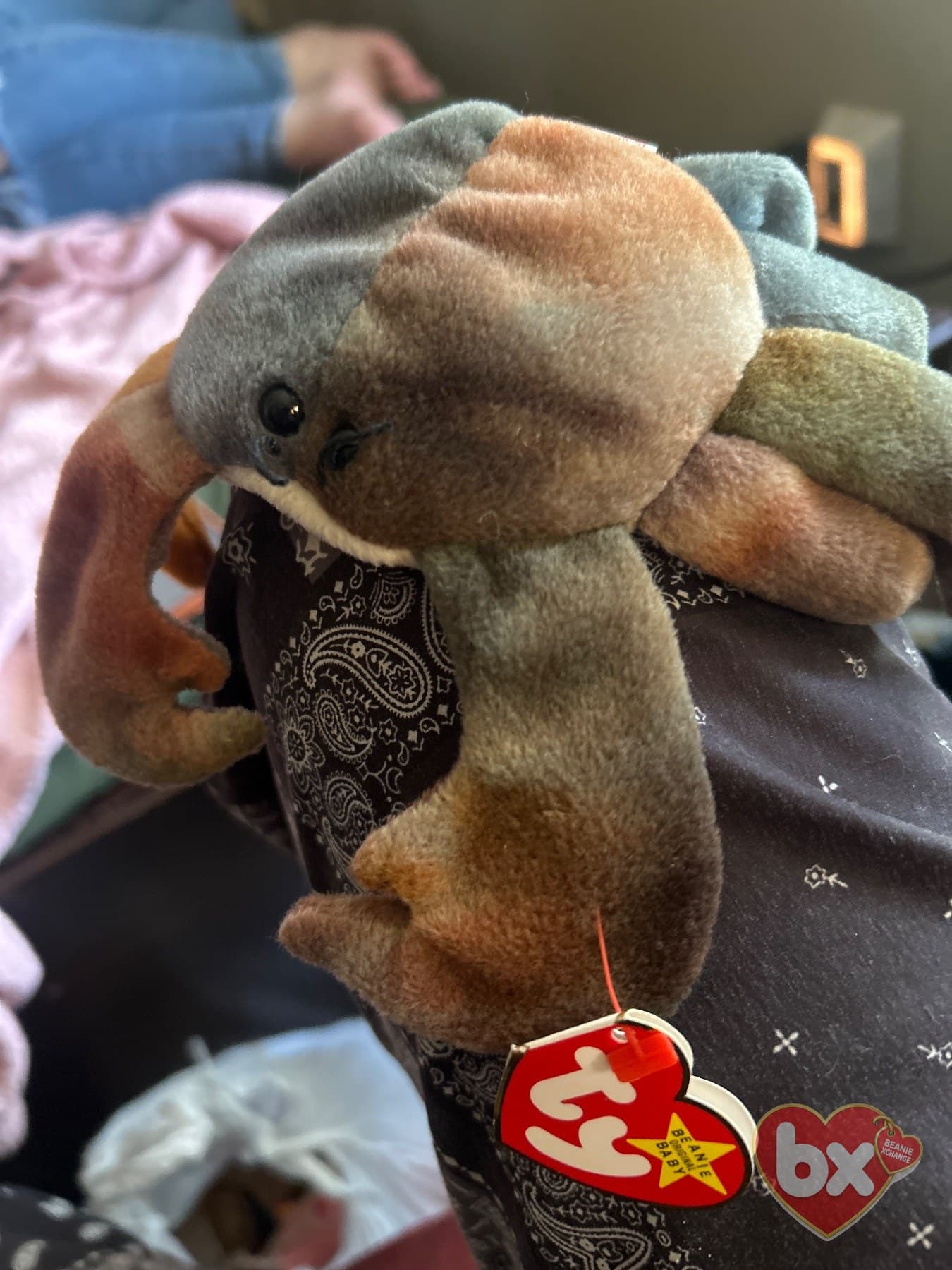 Ty Claude the Crab 1996 Vintage Beanie Baby 4083 | Good Condition (photo 2)