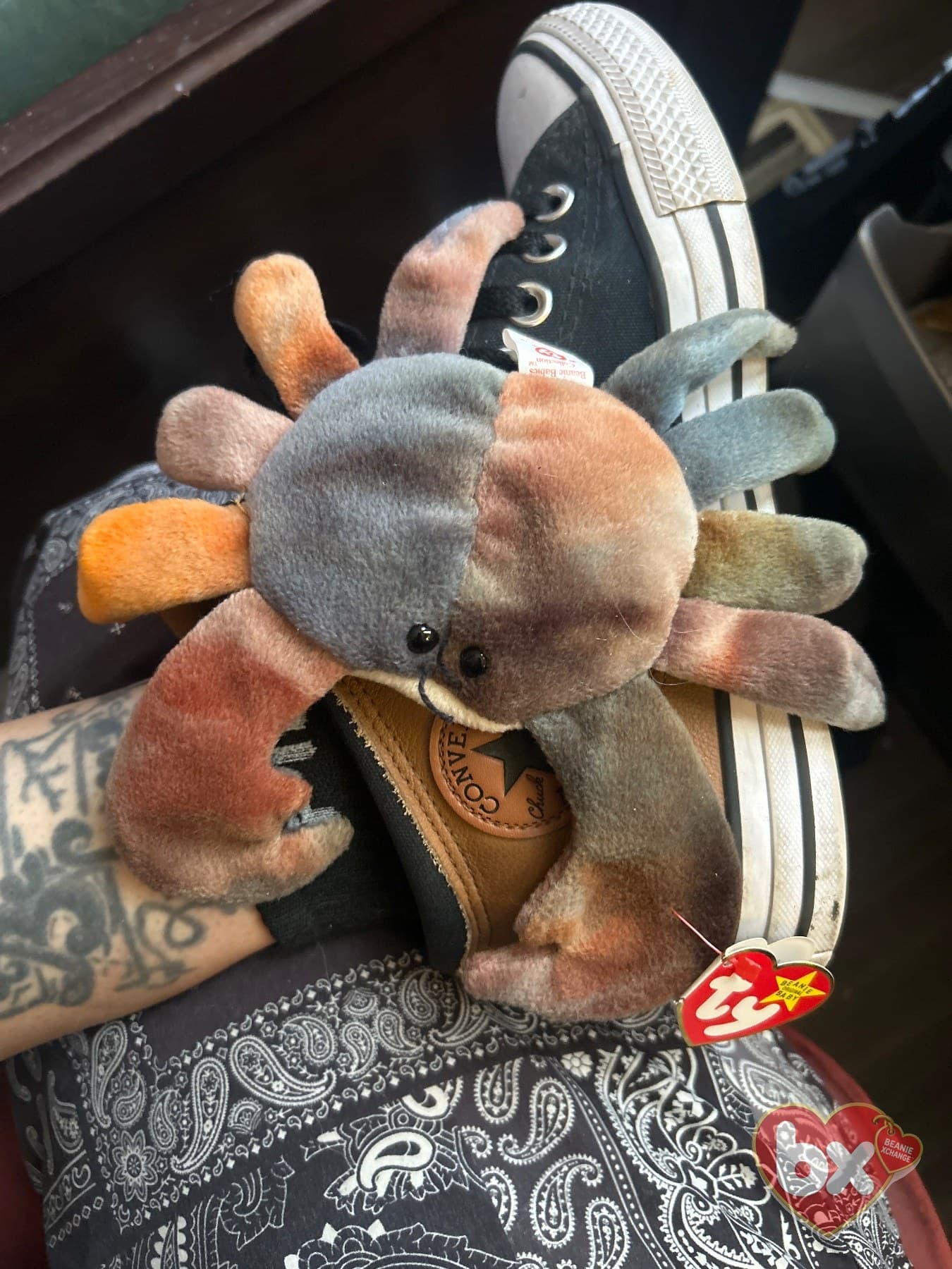 Ty Claude the Crab 1996 Vintage Beanie Baby 4083 | Good Condition (photo 6)