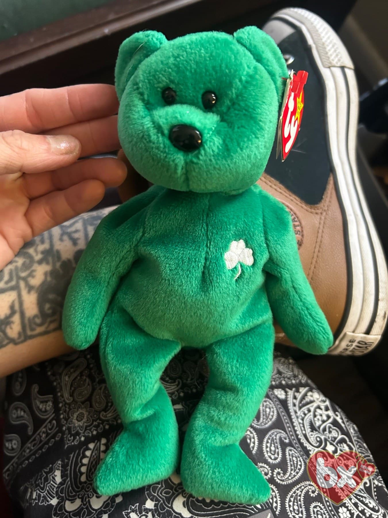 Erin — Ty Beanie Baby bear (1997) (photo 3)