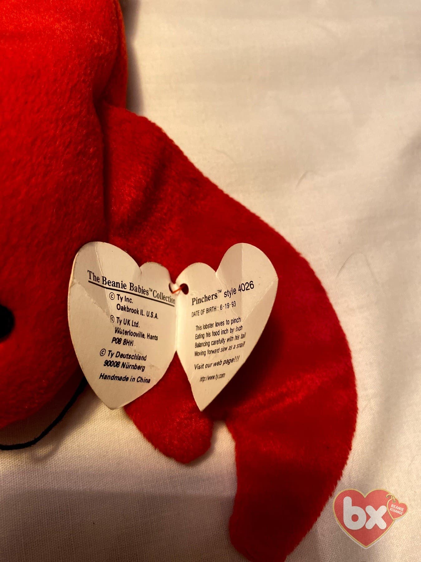 Pinchers — Ty Beanie Baby (photo 3)