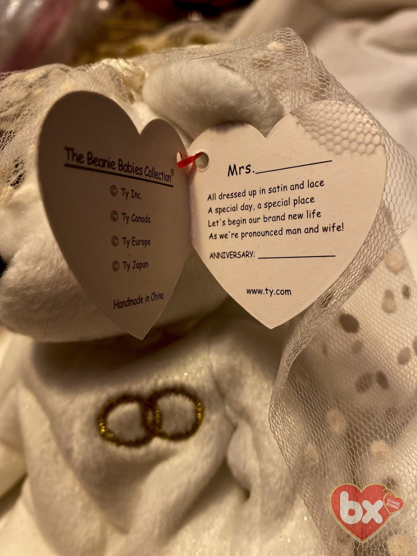 Mr. & Mrs. — Ty Beanie Baby (photo 2)