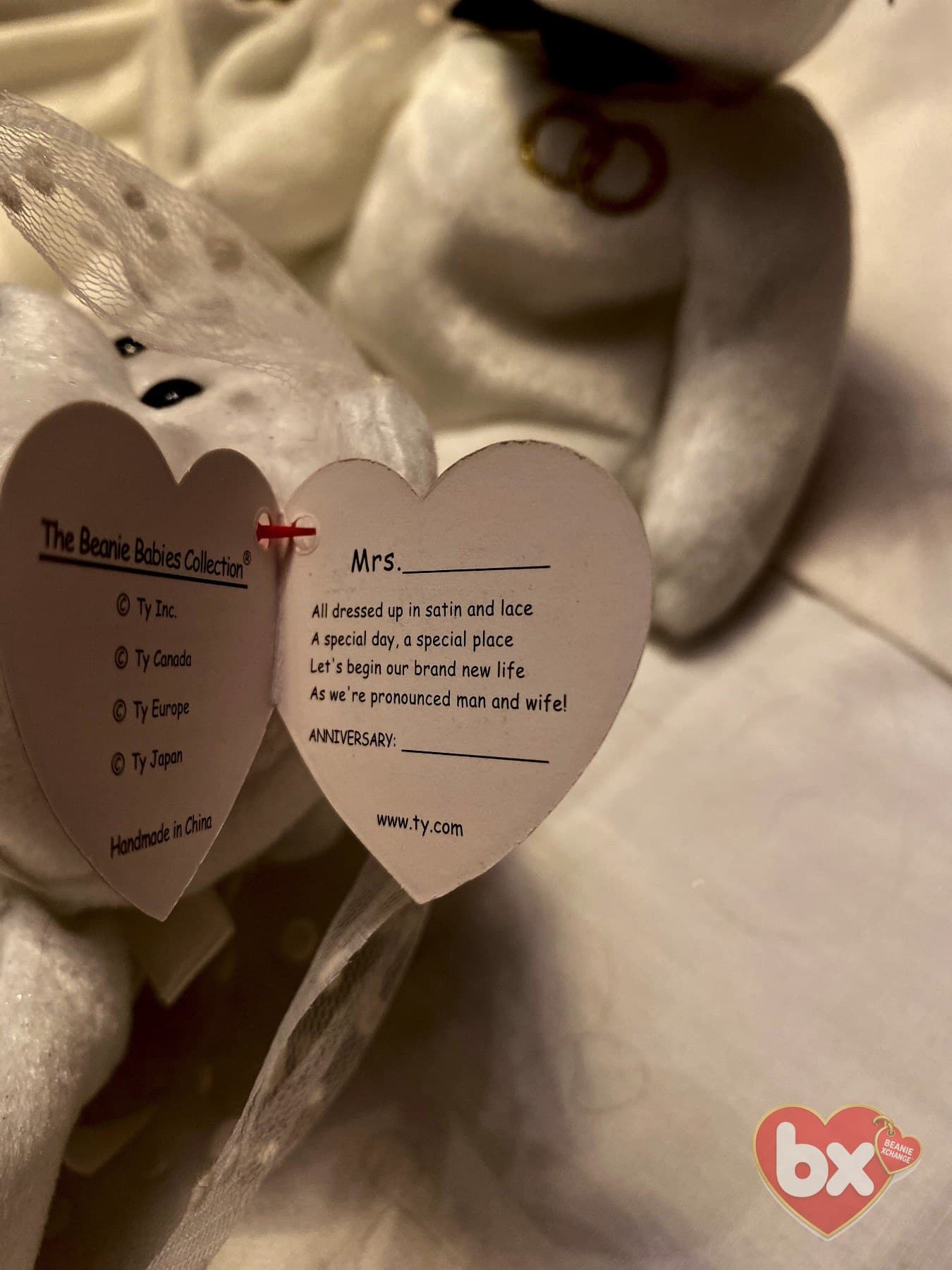 Mr. & Mrs. — Ty Beanie Baby (photo 4)