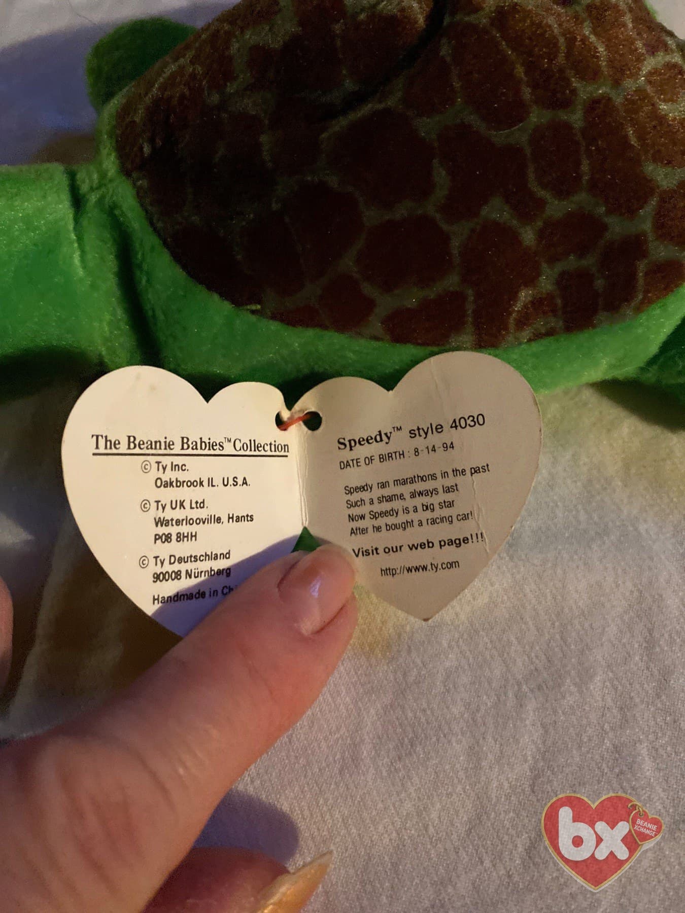 Speedy — Ty Beanie Baby (photo 3)