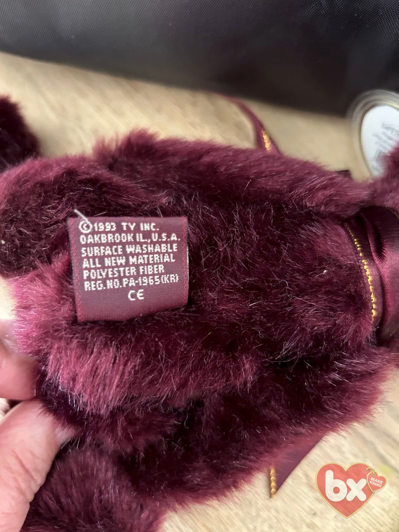 Beargundy — Ty Beanie Baby (photo 2)
