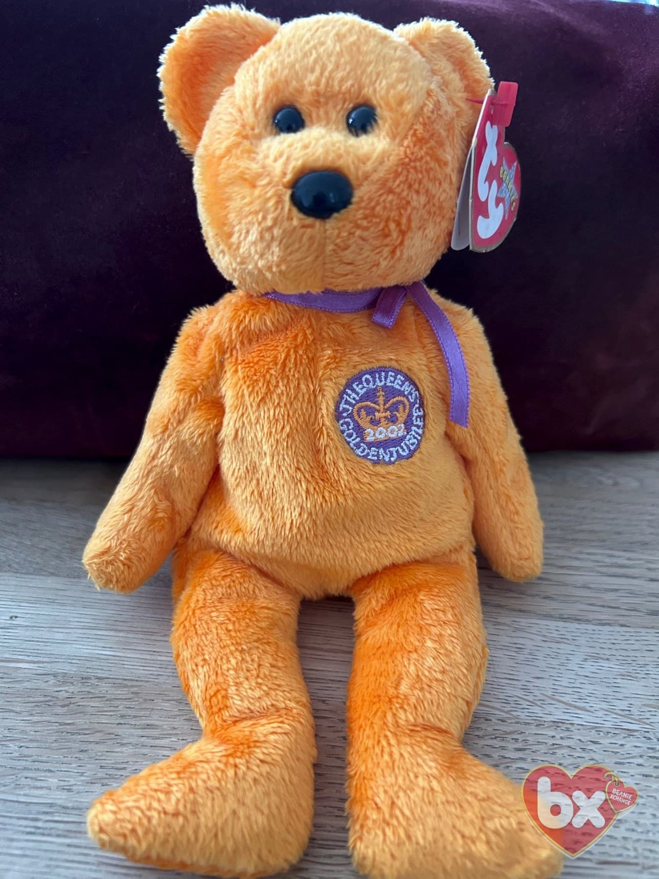 The Queen's Golden Jubilee Bear — Ty Beanie Baby (photo 1)