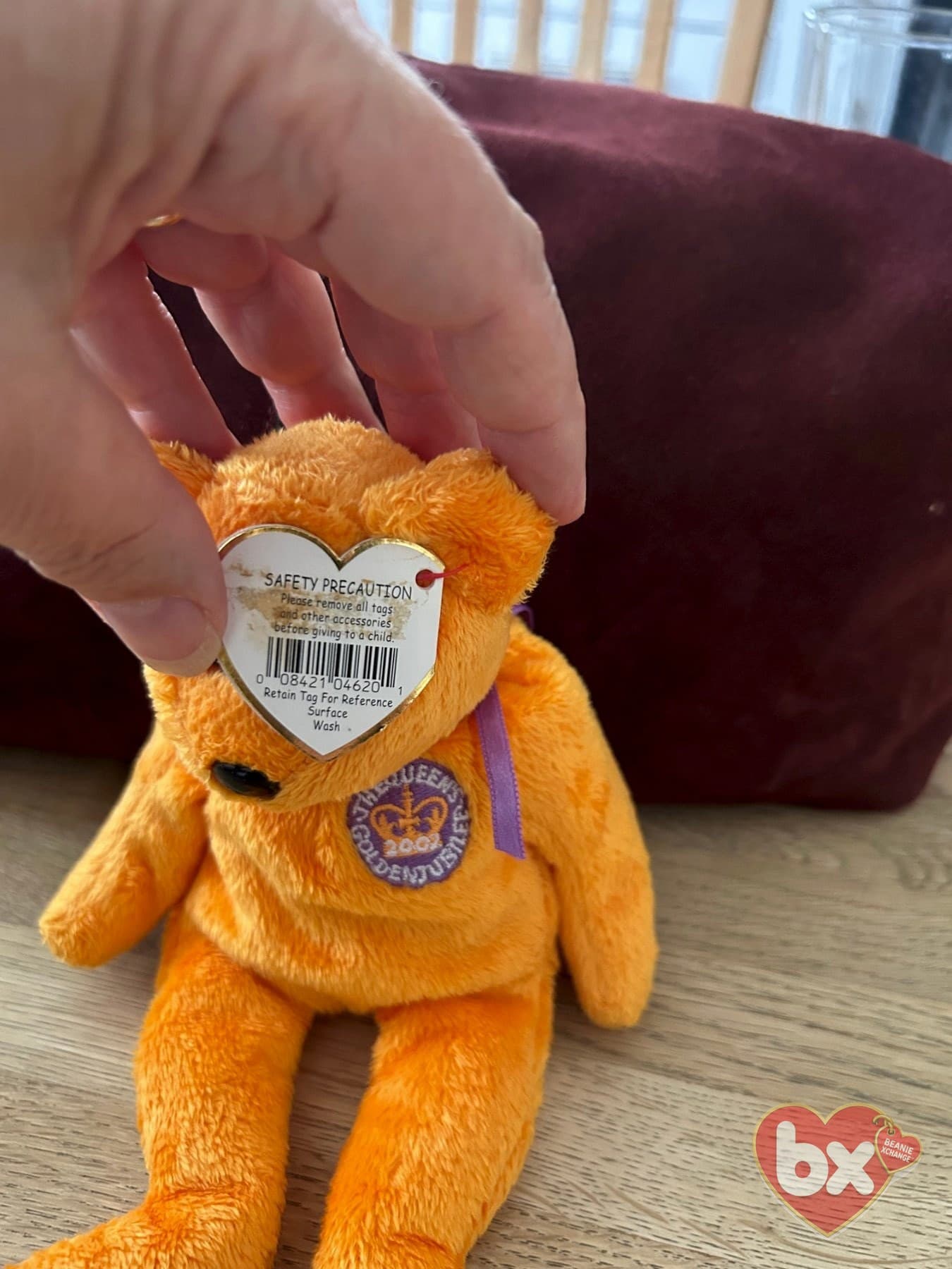 The Queen's Golden Jubilee Bear — Ty Beanie Baby (photo 3)