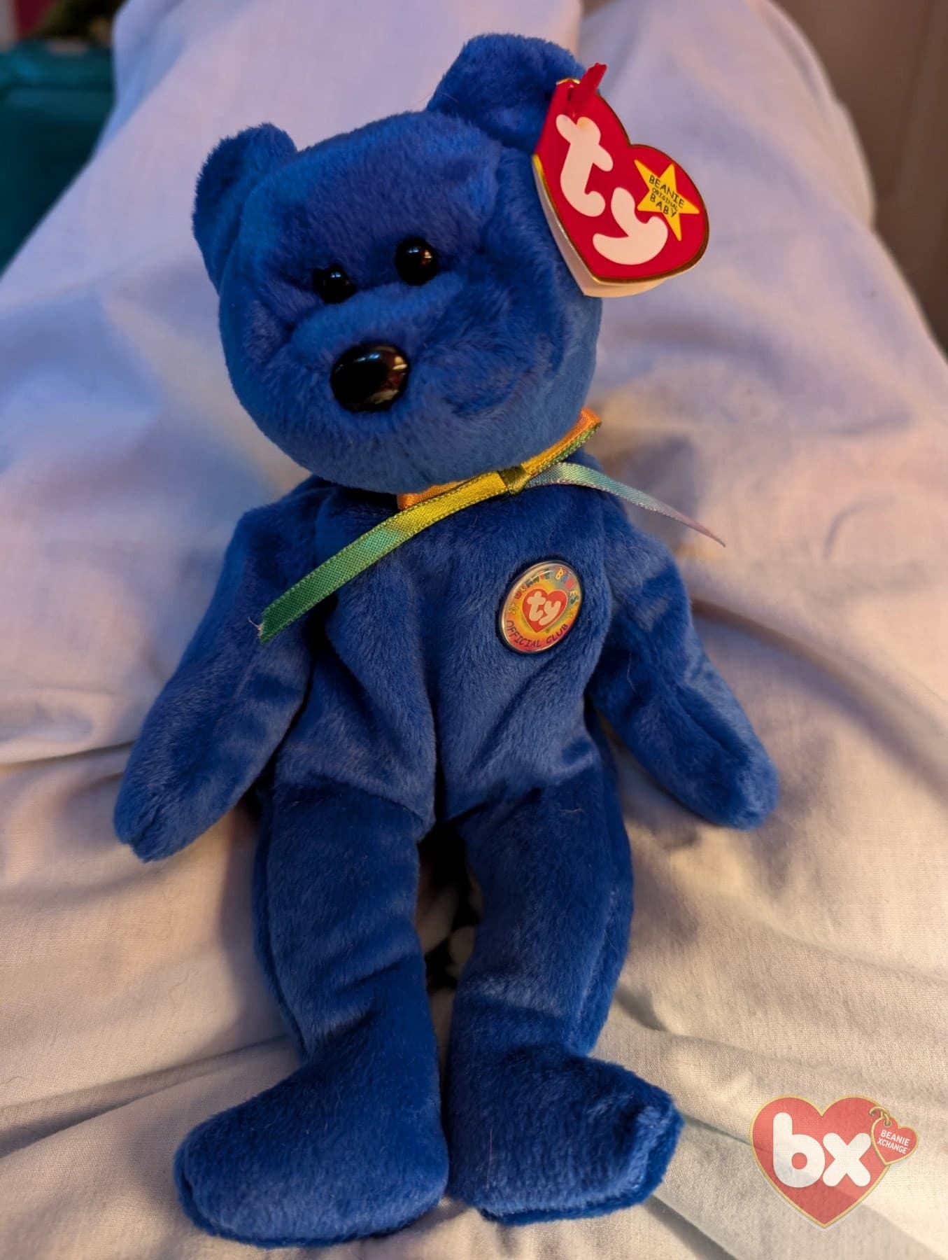 Classic Clubby the Bear — Ty Beanie Baby (photo 1)