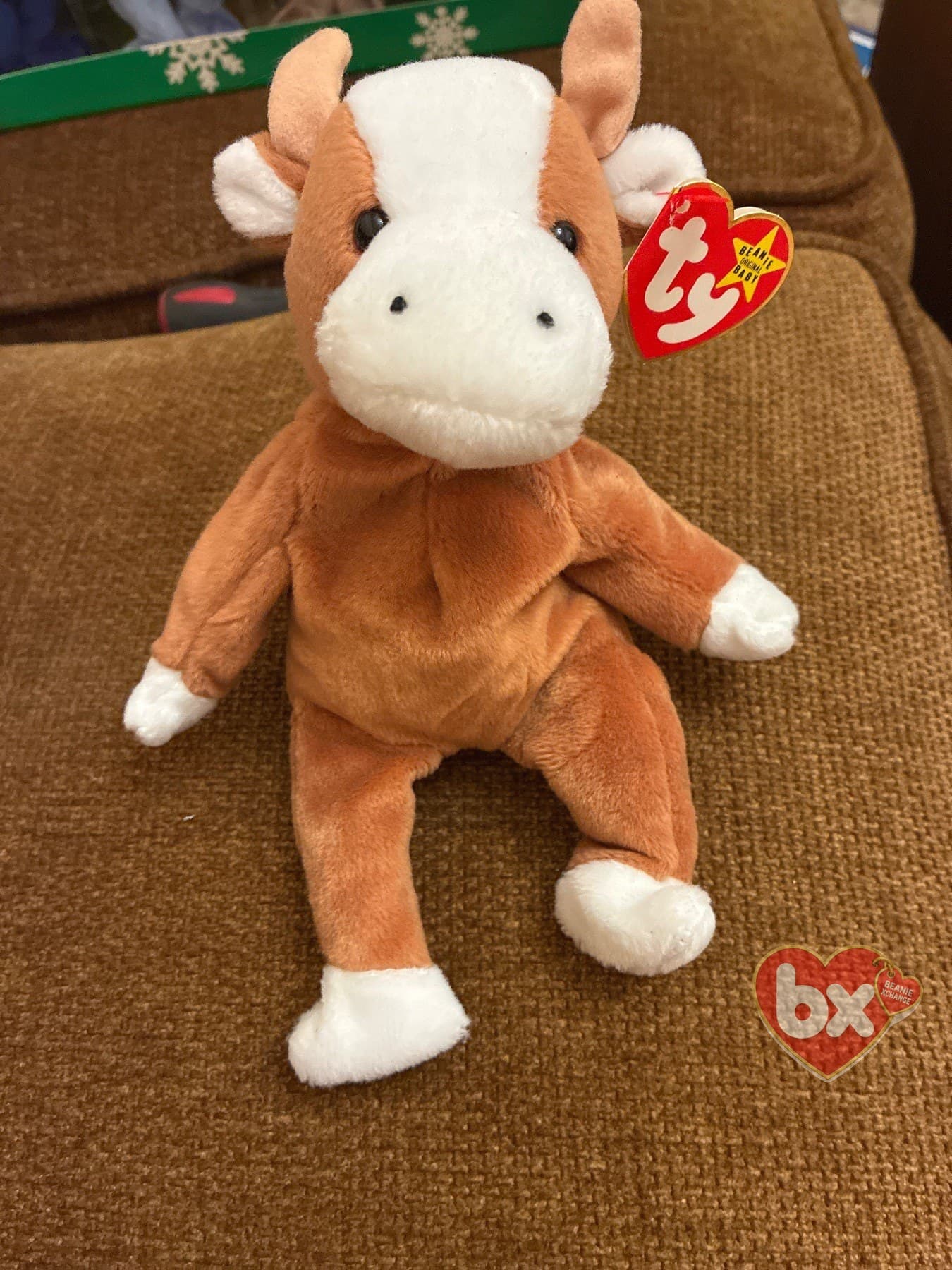 Bessie — Ty Beanie Baby cow (1995)