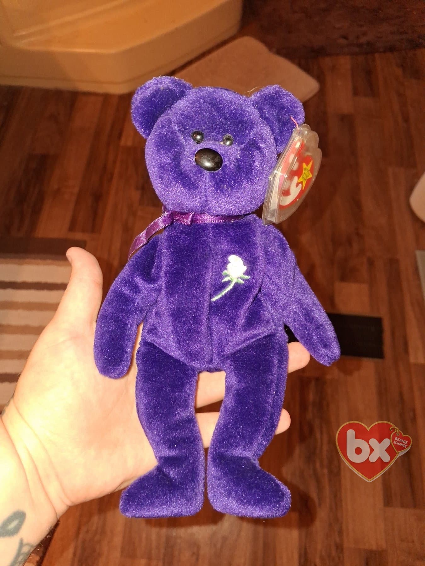 Princess — Ty Beanie Baby bear (1997) (photo 1)