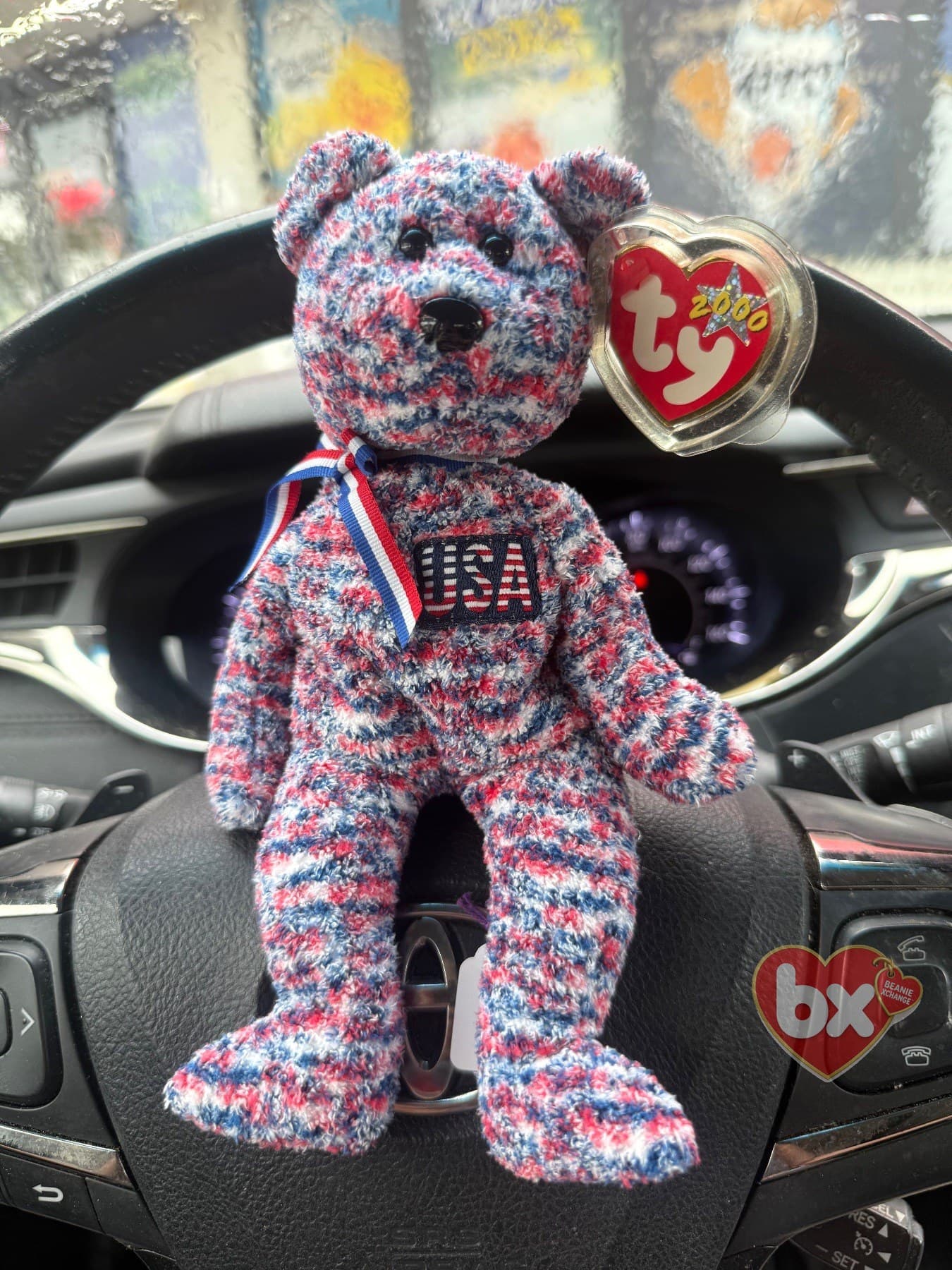 Liberty — Ty Beanie Baby bear (2000) (photo 1)