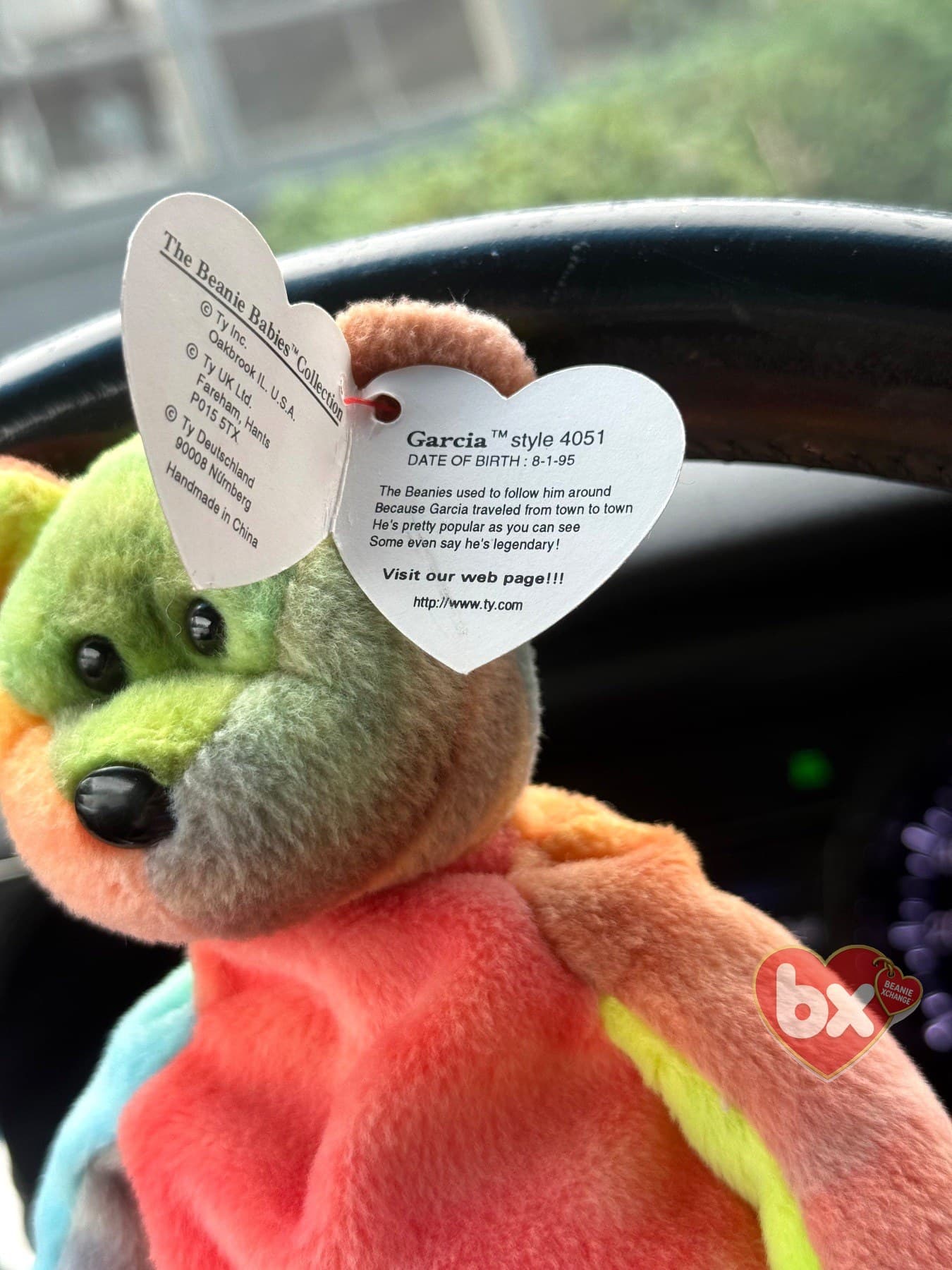 Garcia — Ty Beanie Baby bear (1995) (photo 2)