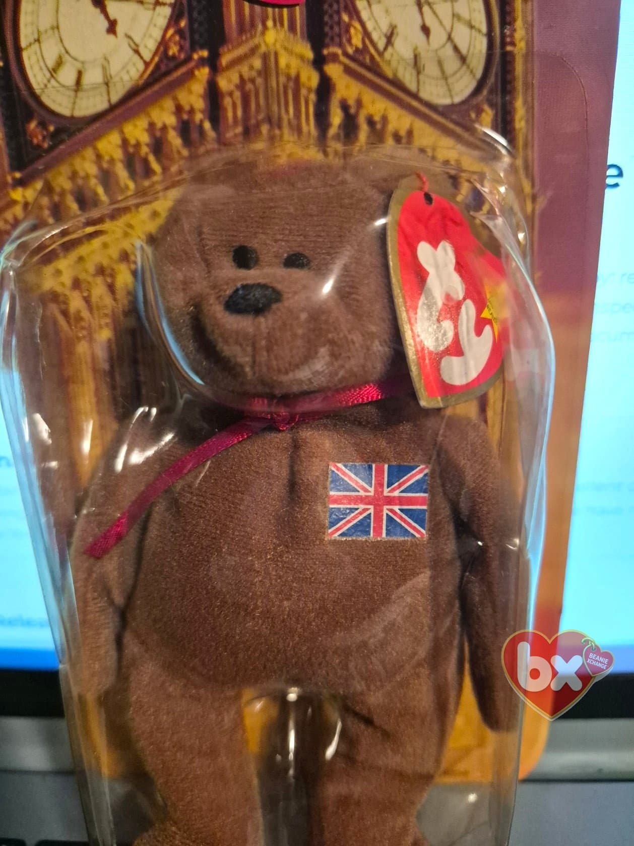 Britannia — Ty Beanie Baby bear (1997) (photo 2)