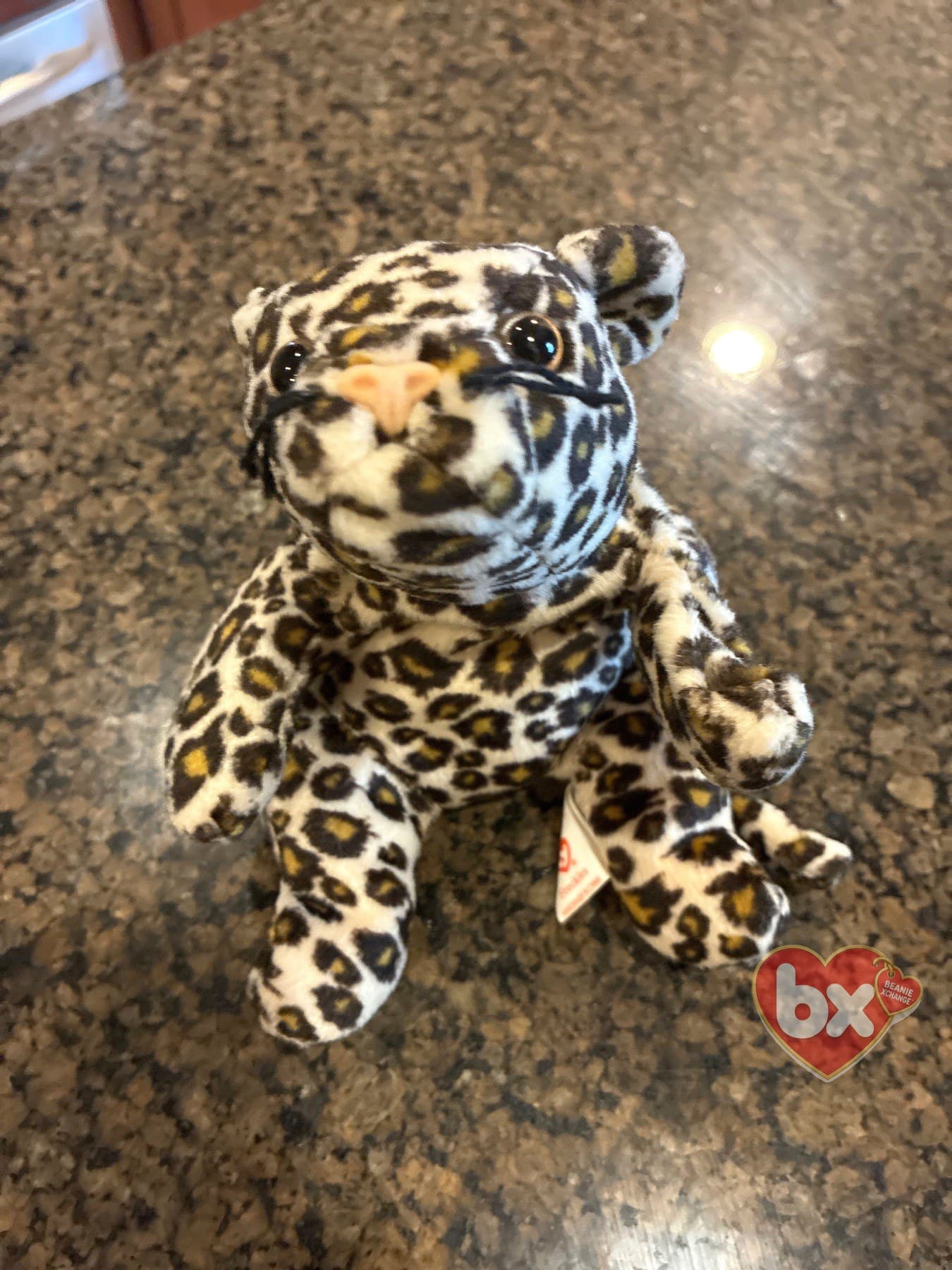 Freckles — Ty Beanie Baby leopard (1996)