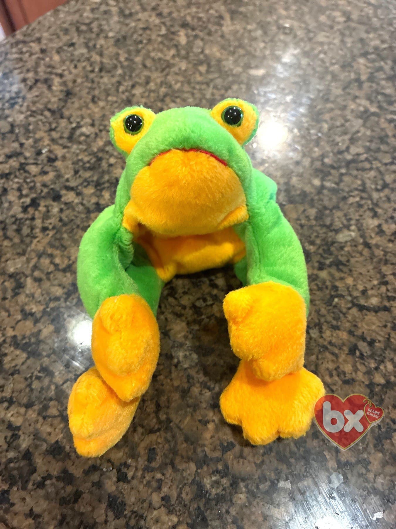 Smoochy — Ty Beanie Baby frog (1997)