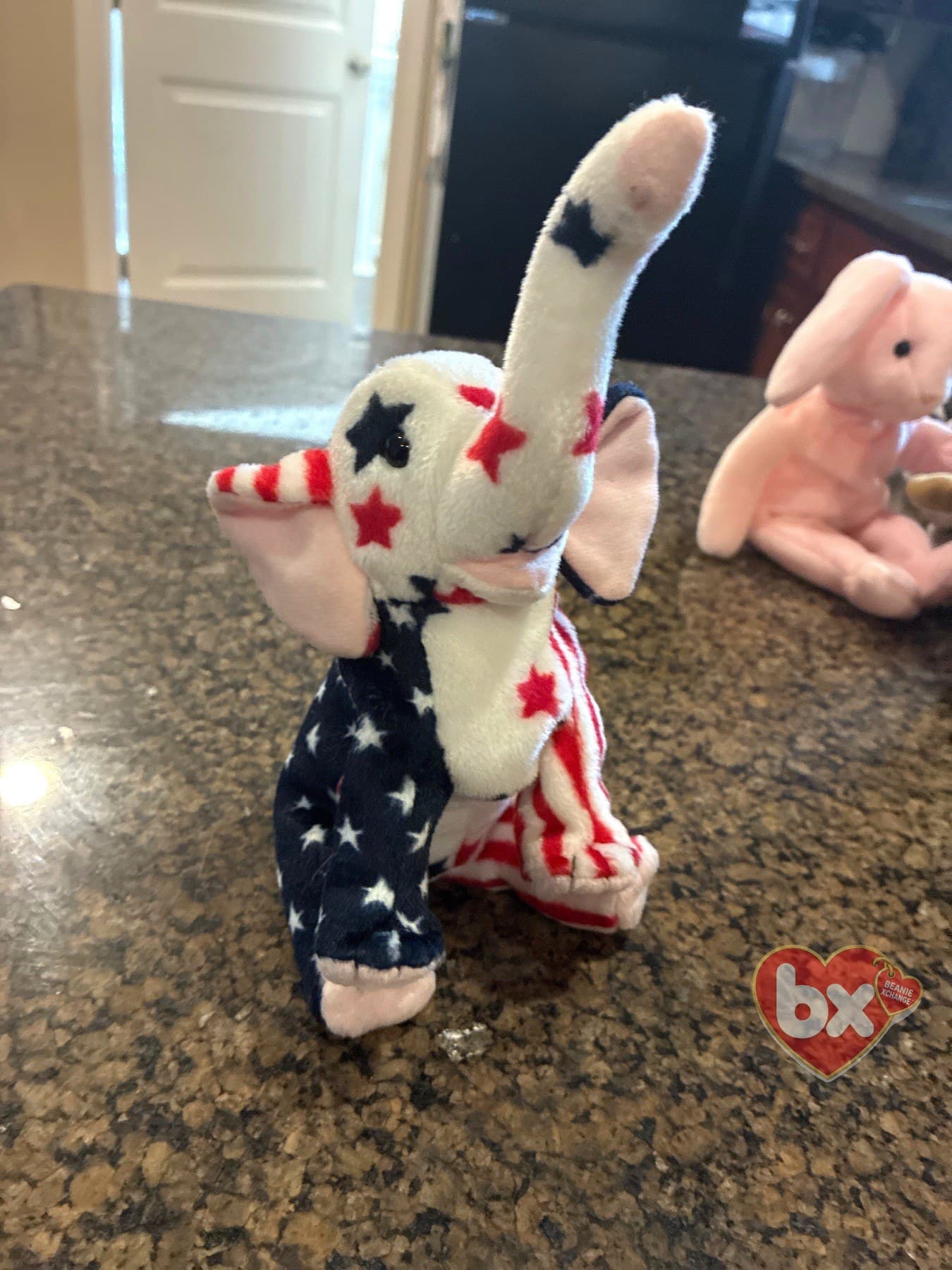 Righty — Ty Beanie Baby elephant (1996)