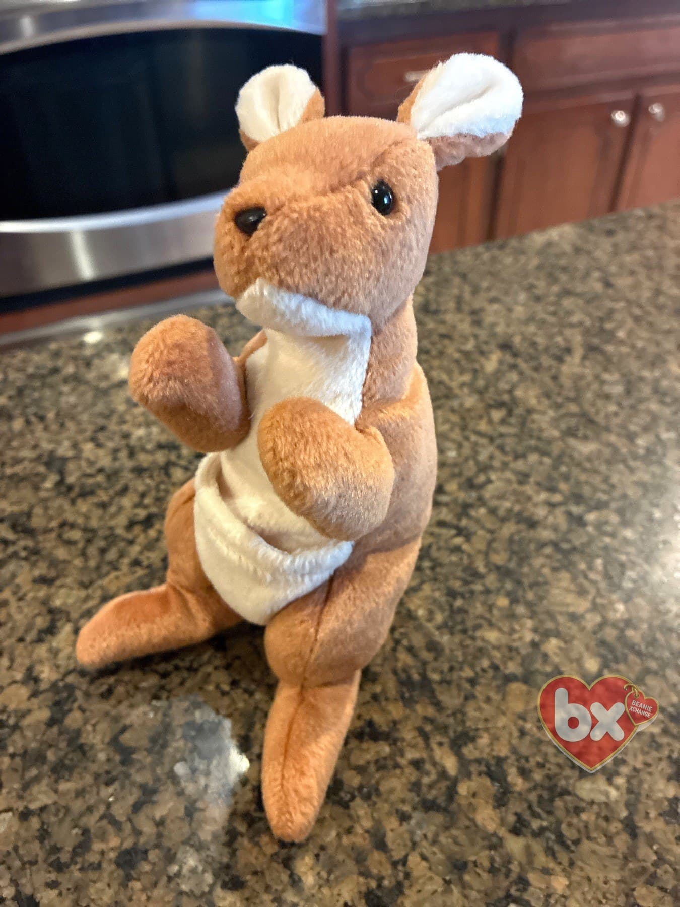 Pouch — Ty Beanie Baby kangaroo (1996)