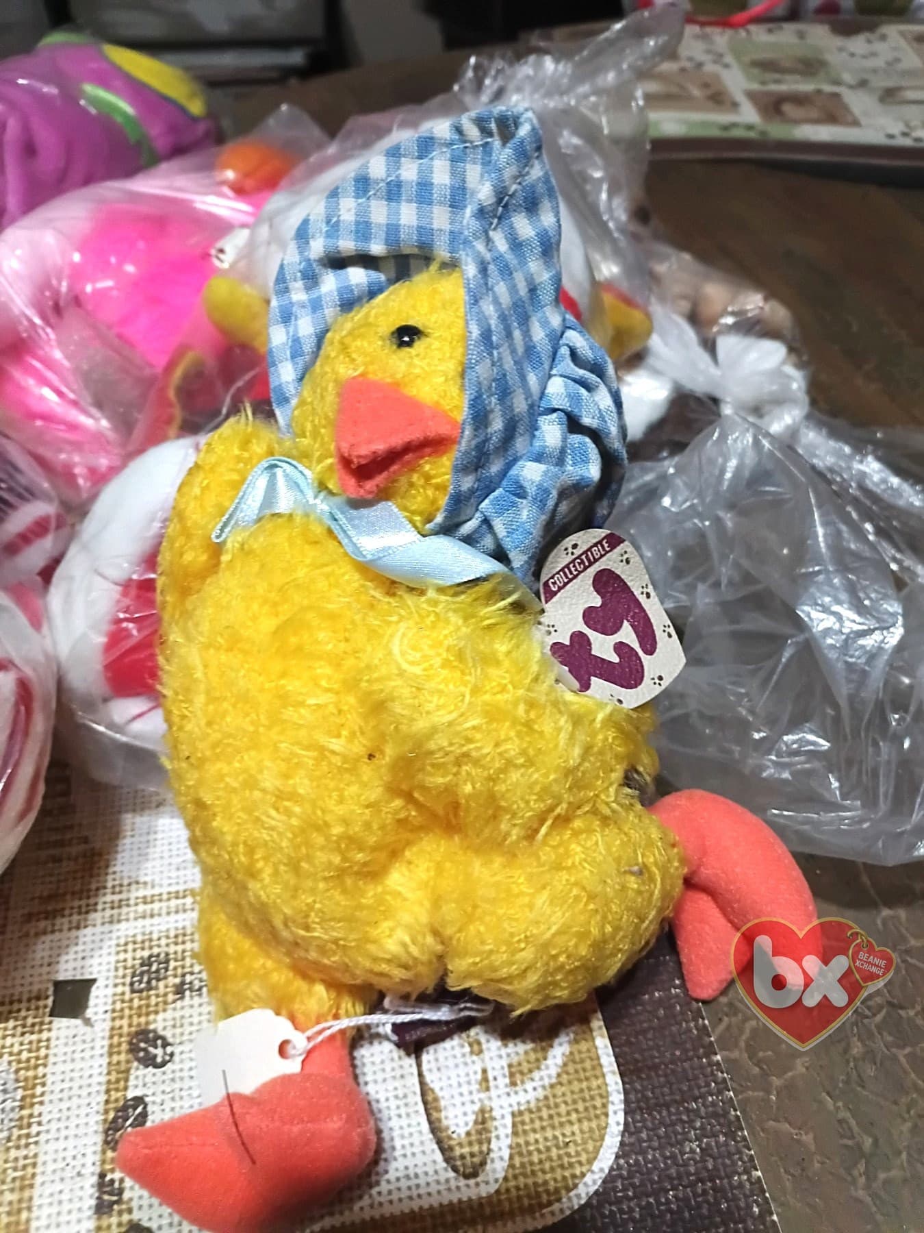 Quackers — Ty Beanie Baby duck (1994) (photo 2)