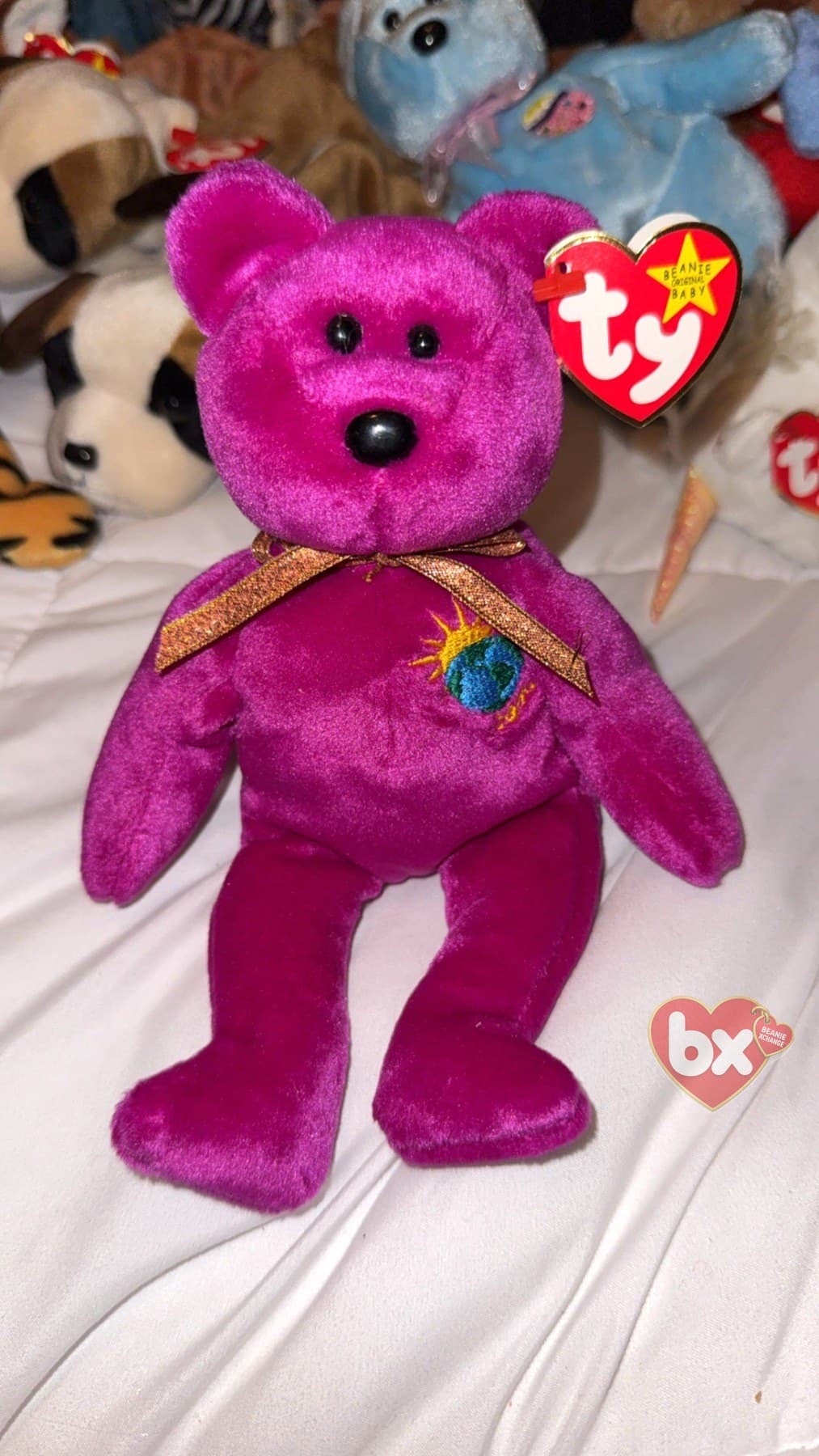 Millennium — Ty Beanie Baby bear (1999) (photo 1)