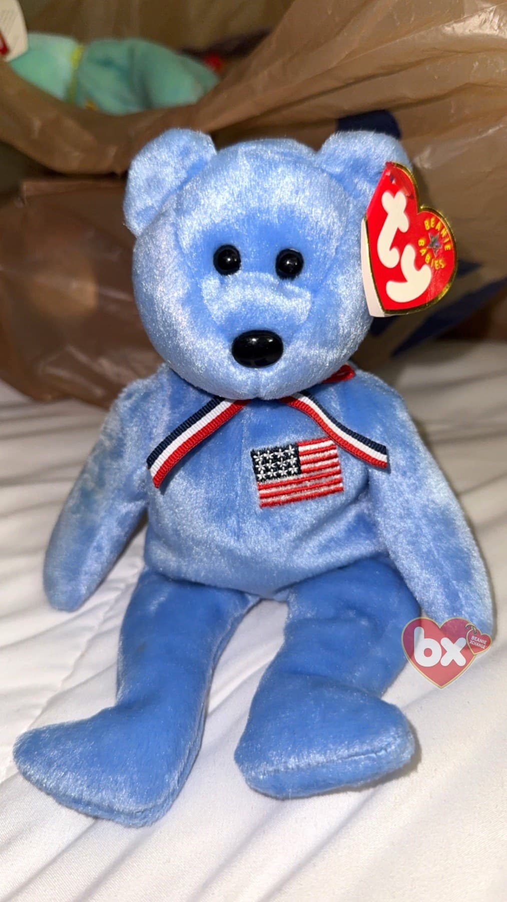 America — Ty Beanie Baby bear (photo 1)