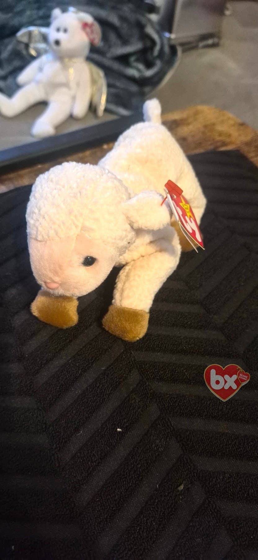 Ewey — Ty Beanie Baby lamb (2000) (photo 1)
