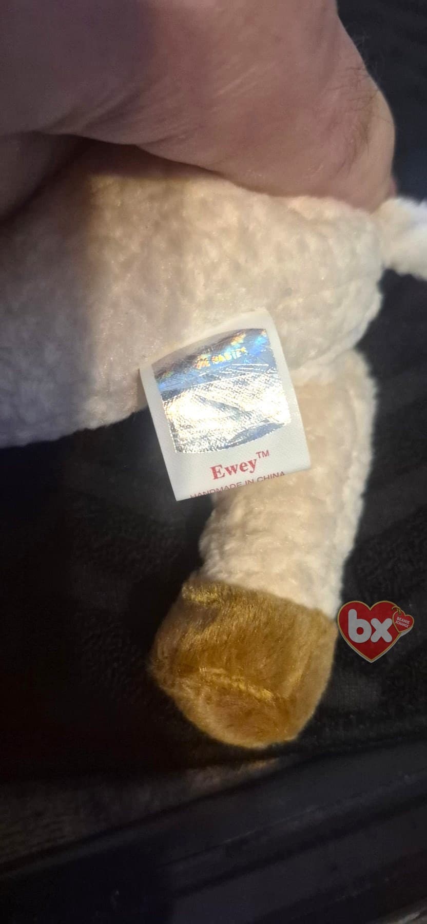Ewey — Ty Beanie Baby lamb (2000) (photo 4)