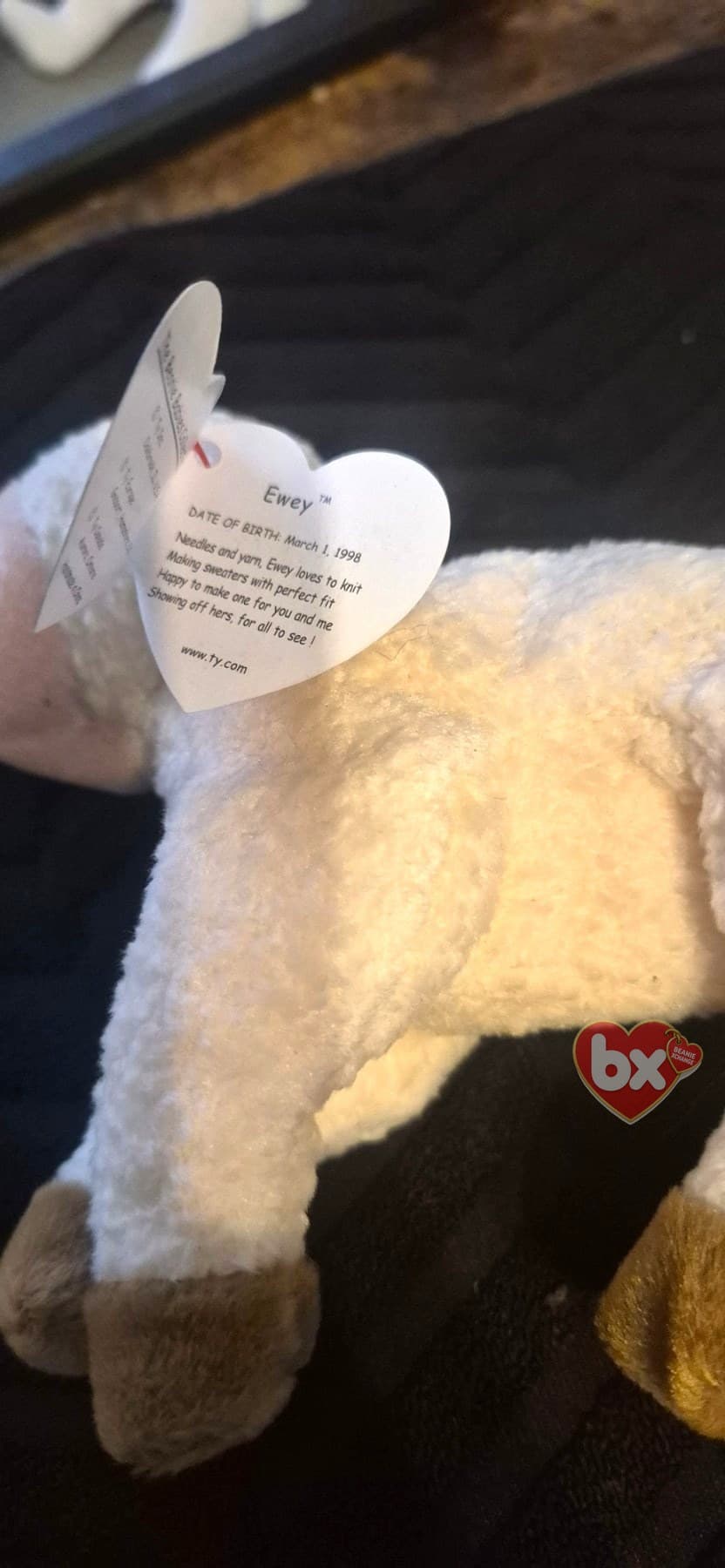 Ewey — Ty Beanie Baby lamb (2000) (photo 5)