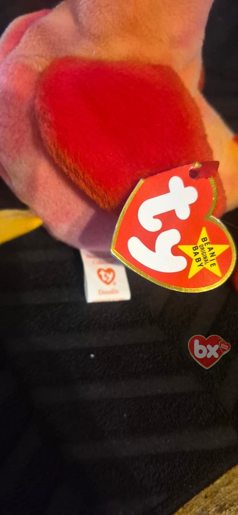 Doodle — Ty Beanie Baby rooster (1997) (photo 4)