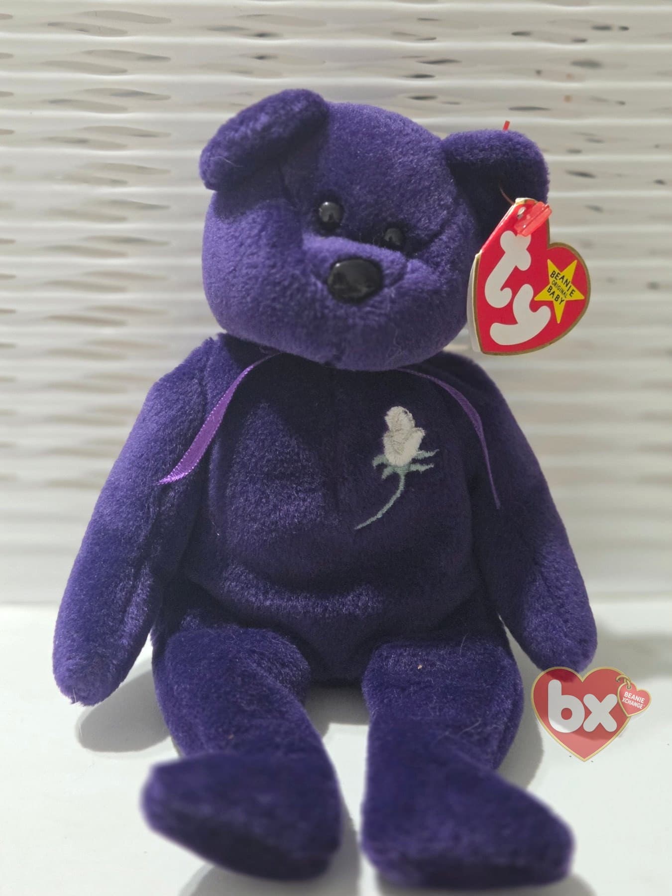 Princess — Ty Beanie Baby bear (1997) (photo 1)