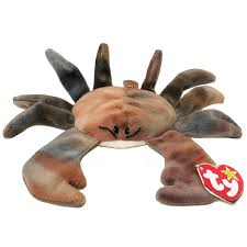 Claude the crab Beanie Baby