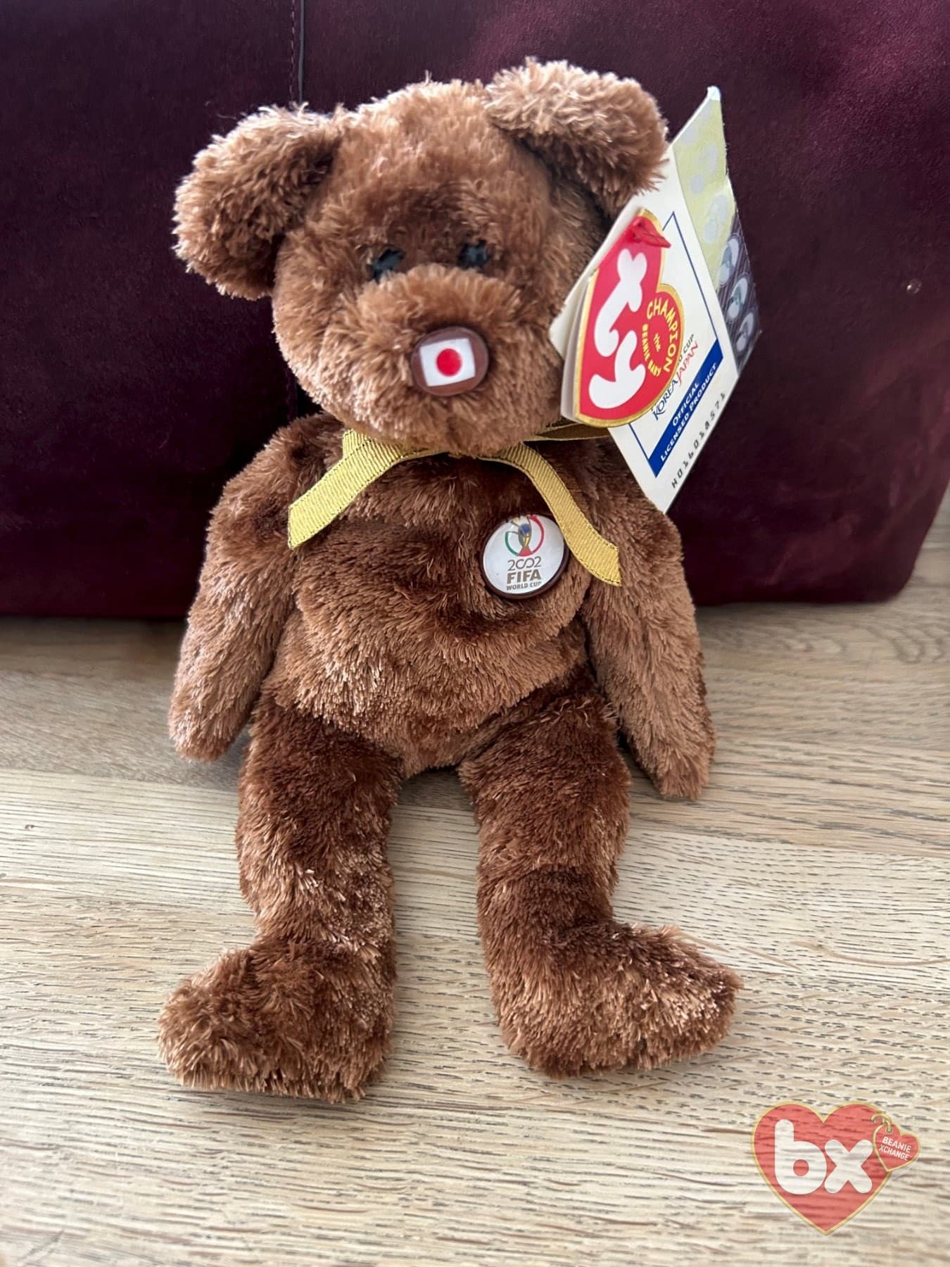 Japan (I ♥ ) — Ty Beanie Baby bear Japan (I ♥ ) — Ty Beanie Baby bear