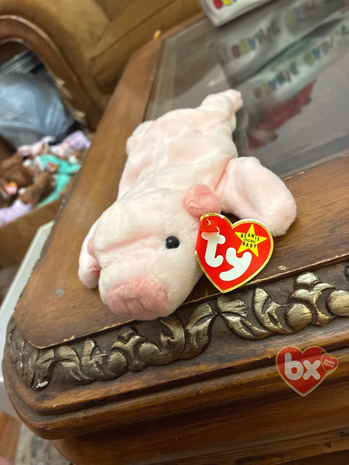 Squealer — Ty Beanie Baby pig (1993)
