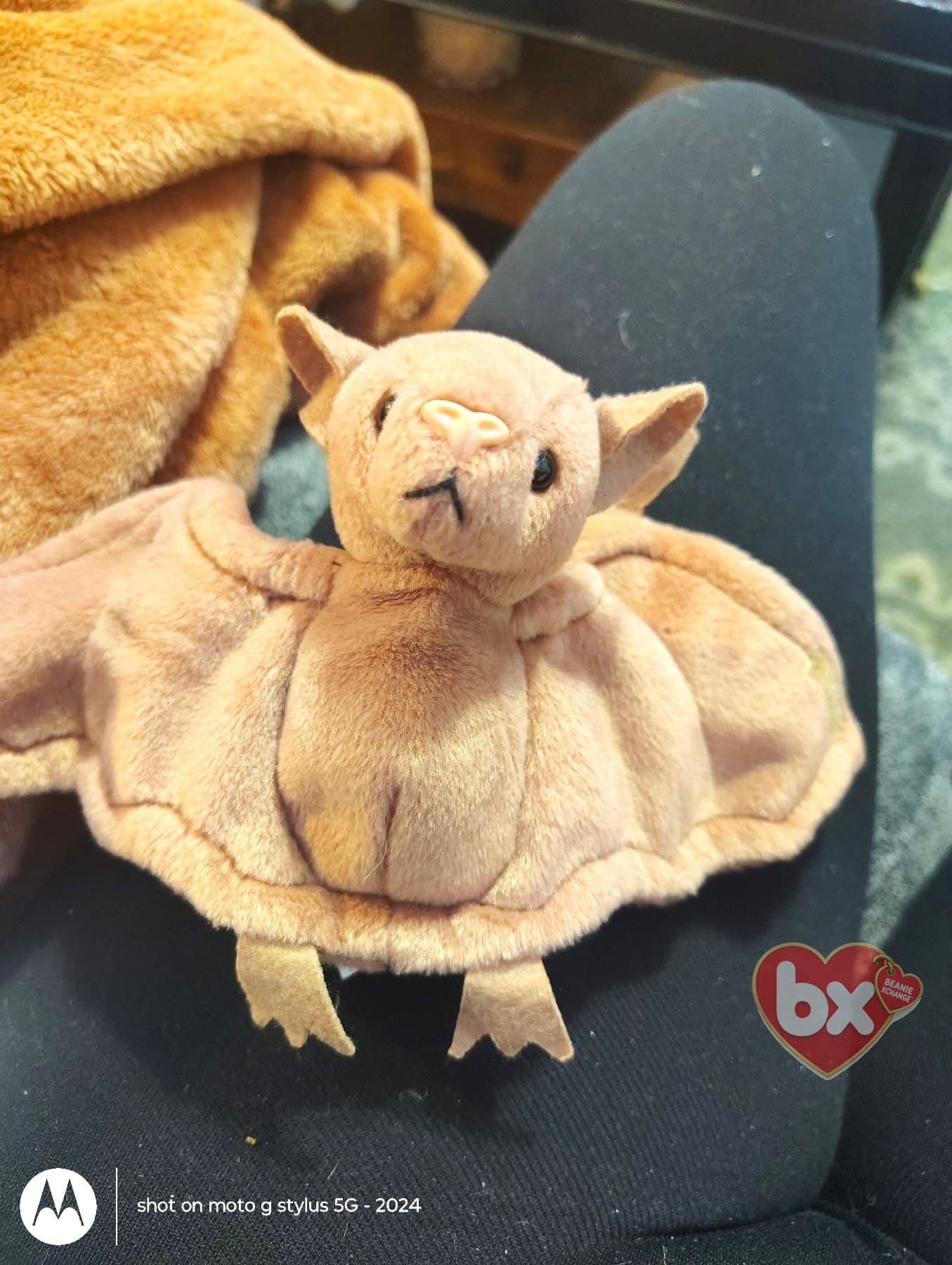 Batty (brown) — Ty Beanie Baby bat Batty (brown) — Ty Beanie Baby bat