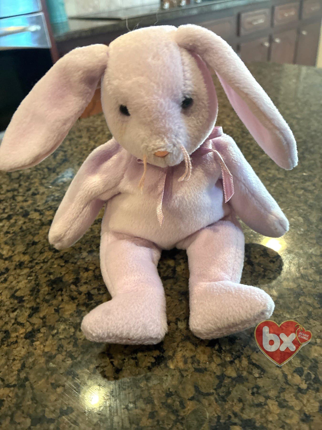 Hippity — Ty Beanie Baby bunny (1996)