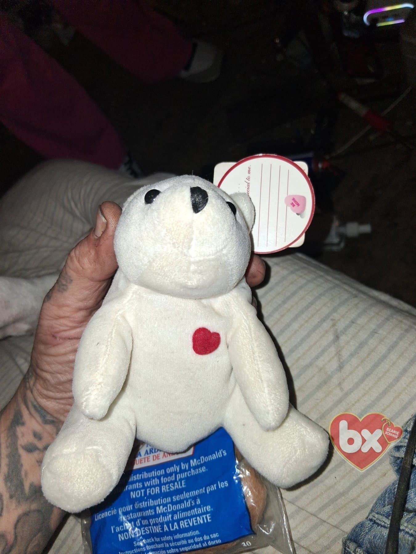 Valentino — Ty Beanie Baby bear (1994)