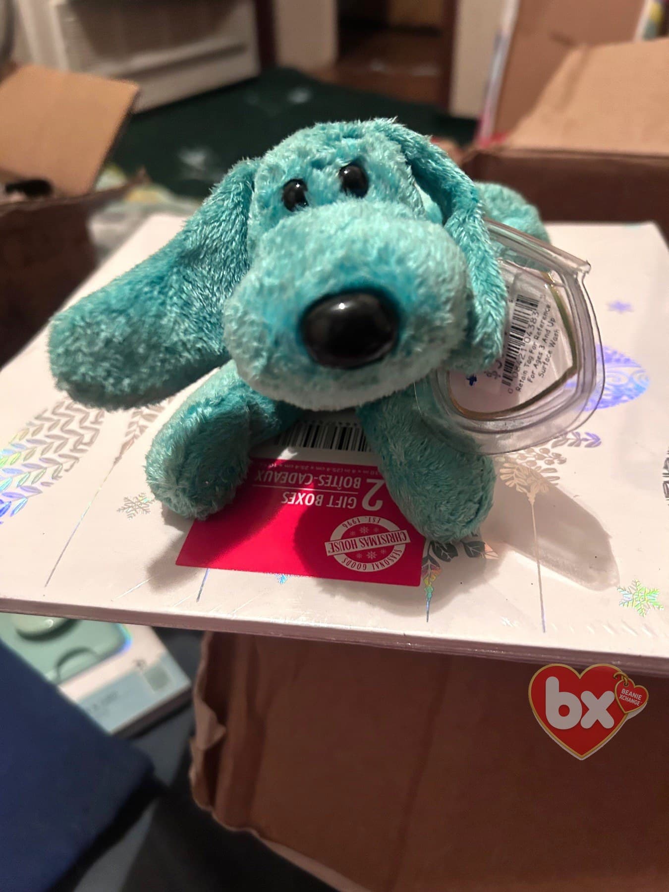 Diddley — Ty Beanie Baby dog Diddley — Ty Beanie Baby dog