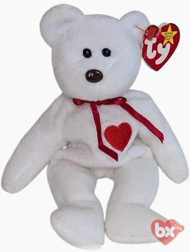 Ty Valentino Bear 1994 Style #4058 Vintage Retired MWMT — Ty Beanie Baby