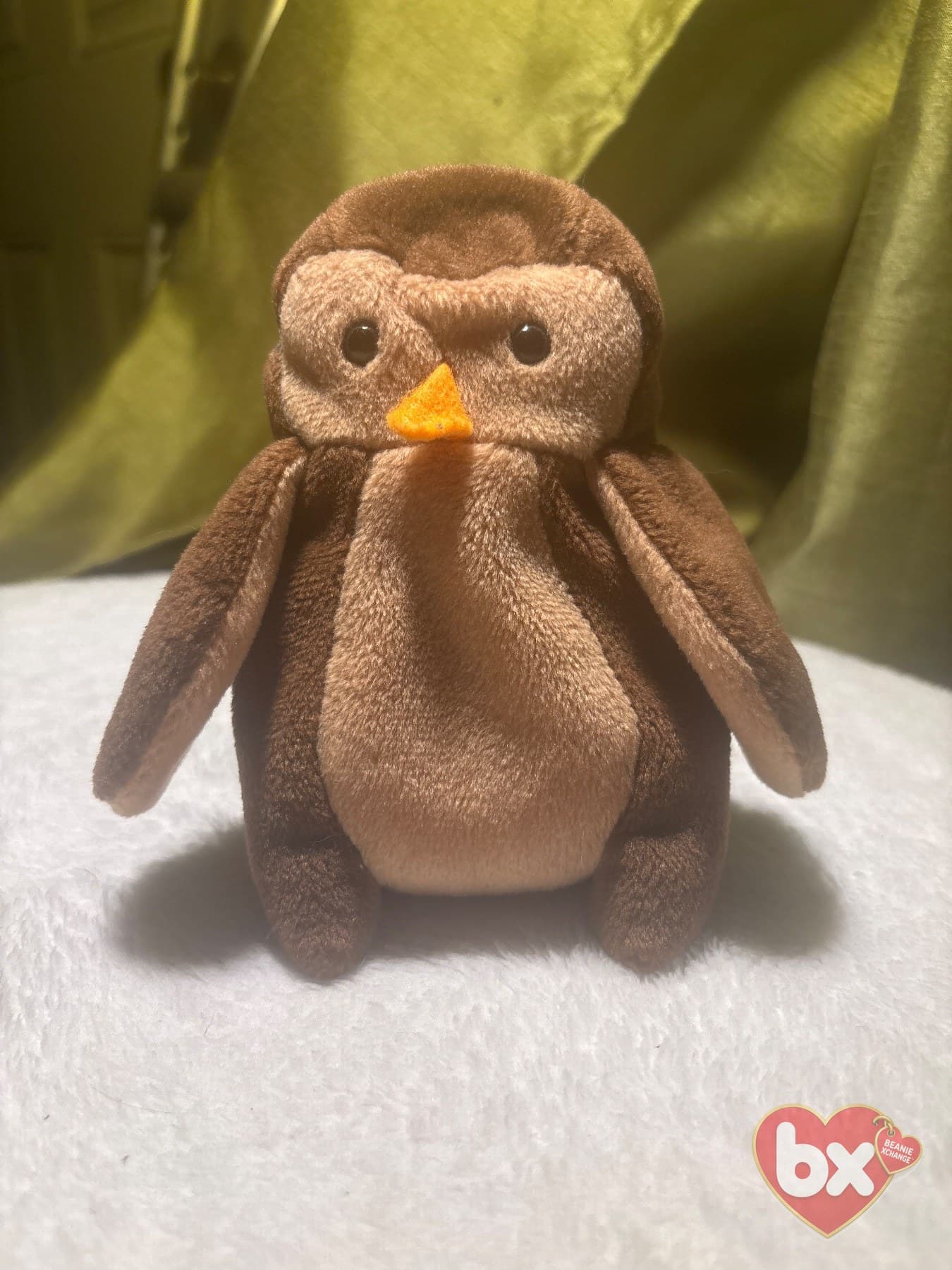 Hoot — Ty Beanie Baby owl (1995) Hoot — Ty Beanie Baby owl (1995)