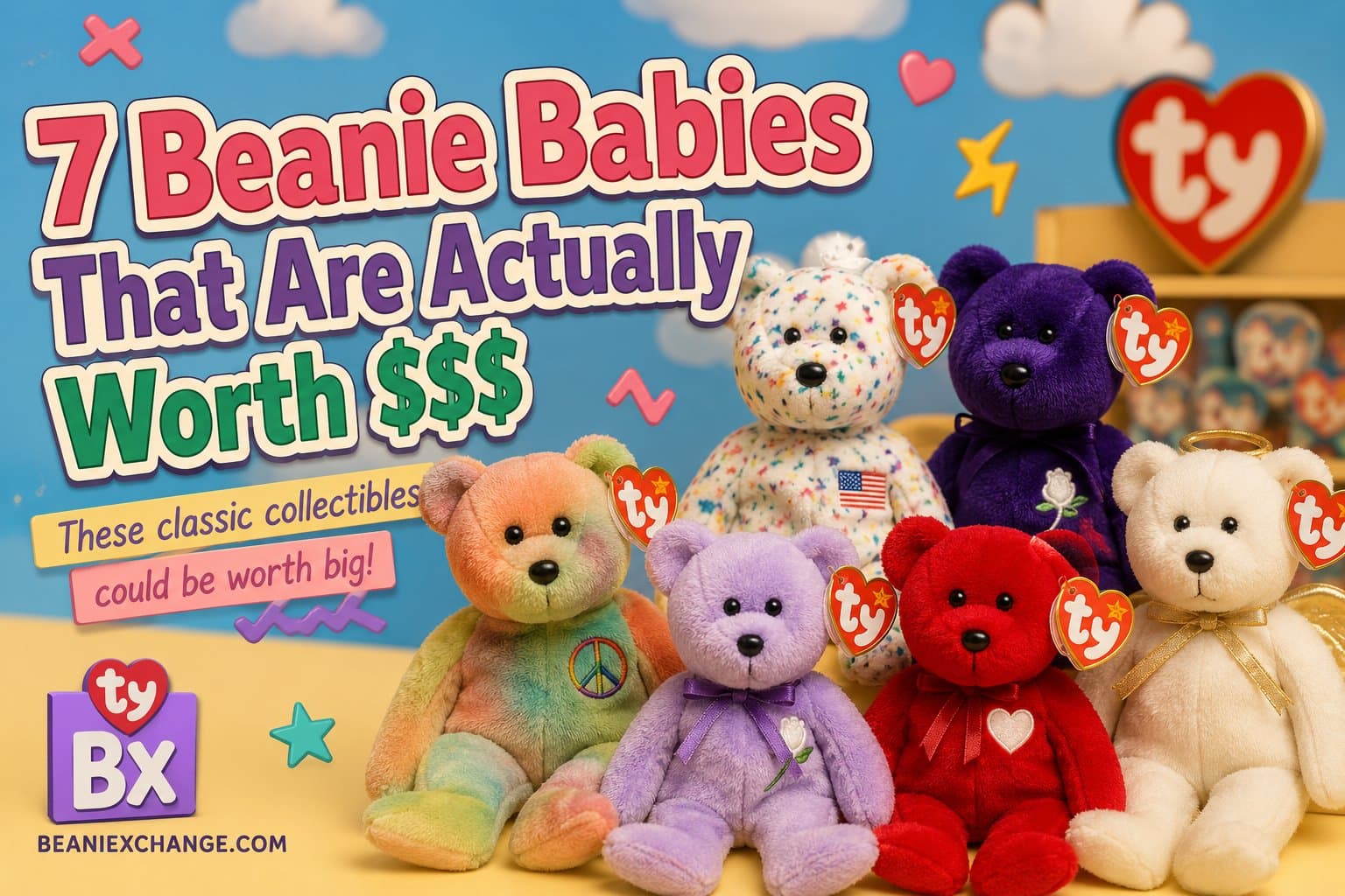 7 Beanie Babies That Hold Significant Value for Collectors
