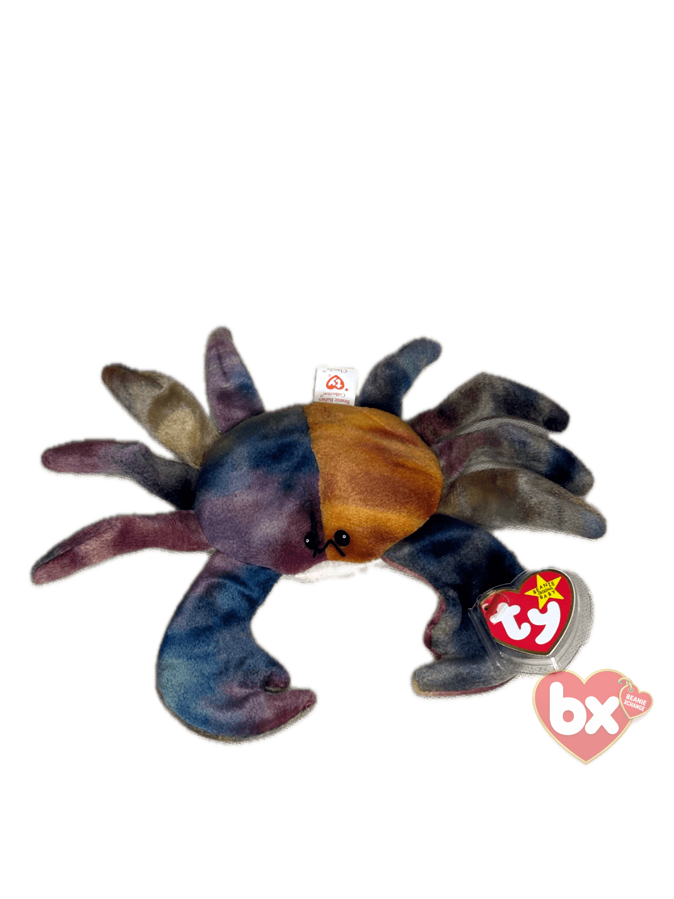 Claude — Ty Beanie Baby crab (1996) Claude — Ty Beanie Baby crab (1996)