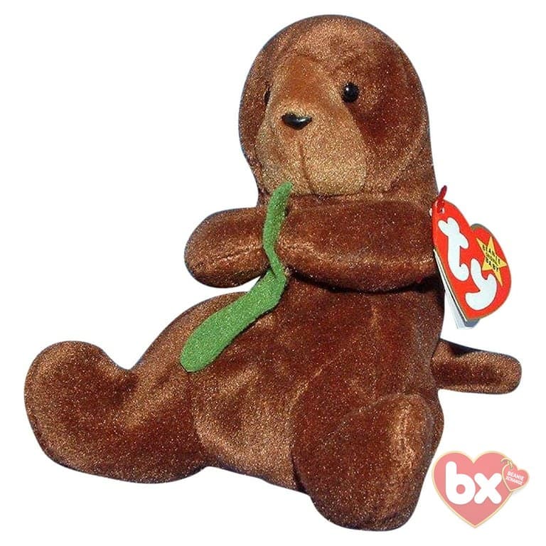 Ty Beanie Baby Seaweed the Otter 1995 Style #4029 Vintage