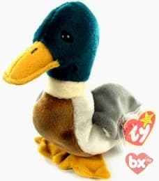 Ty Beanie Baby Jake the Mallard Duck 1998 Style #4199 - Vintage