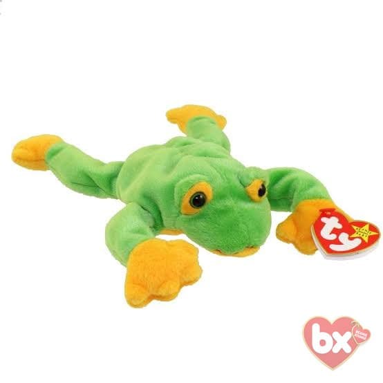 Smoochy — Ty Beanie Baby frog (1997) Smoochy — Ty Beanie Baby frog (1997)