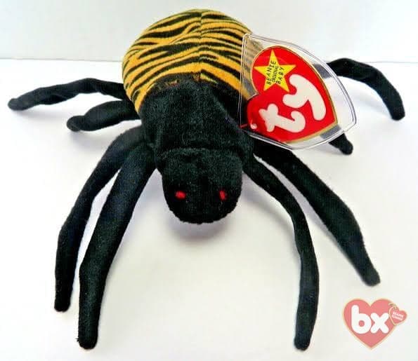 Ty Beanie Baby Spinner the Spider 1996 Vintage Good Condition