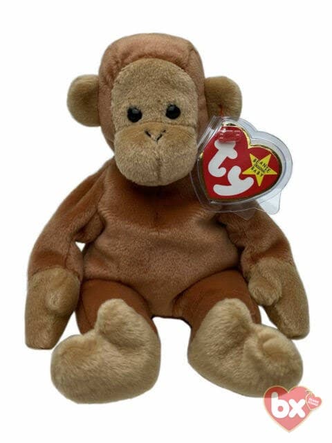 Bongo / Nana — Ty Beanie Baby monkey (1995) Bongo / Nana — Ty Beanie Baby monkey (1995)