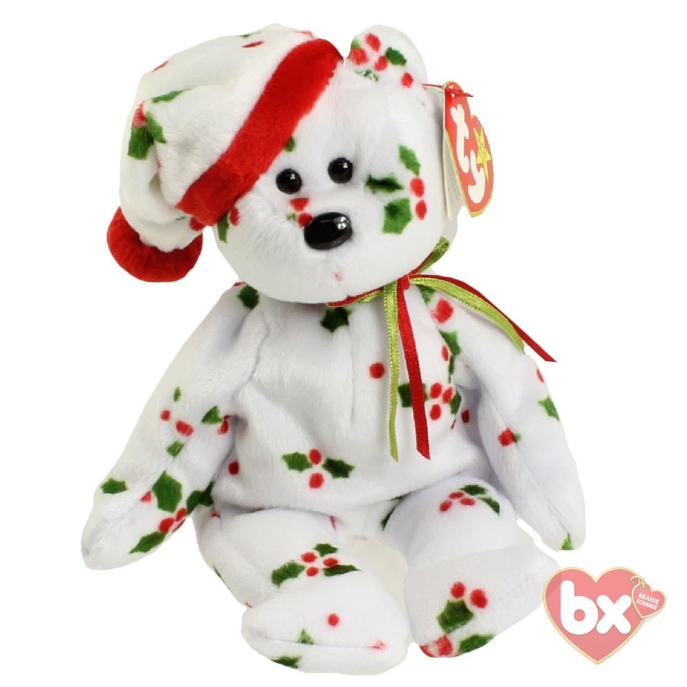 Ty Beanie Baby Teddy Bear 1993 Rare Colors Vintage Holiday Teddy 4204