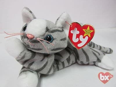 Ty Beanie Baby Prance the Cat 1997 Style 4116 Vintage Good Condition